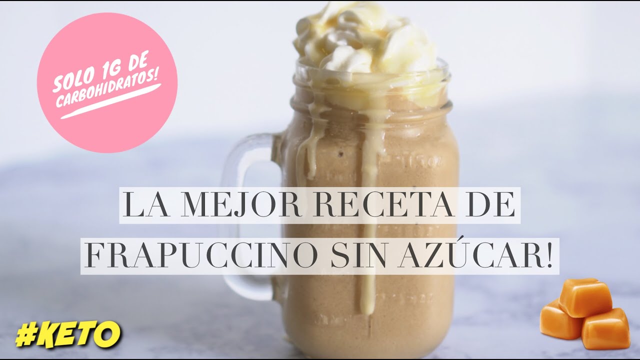 DELICIOSO FRAPPUCCINO CARAMELO SIN AZÚCAR | RECETA DE CARAMELO | DIETA CETOGÉNICA | LOWCARB | KETO