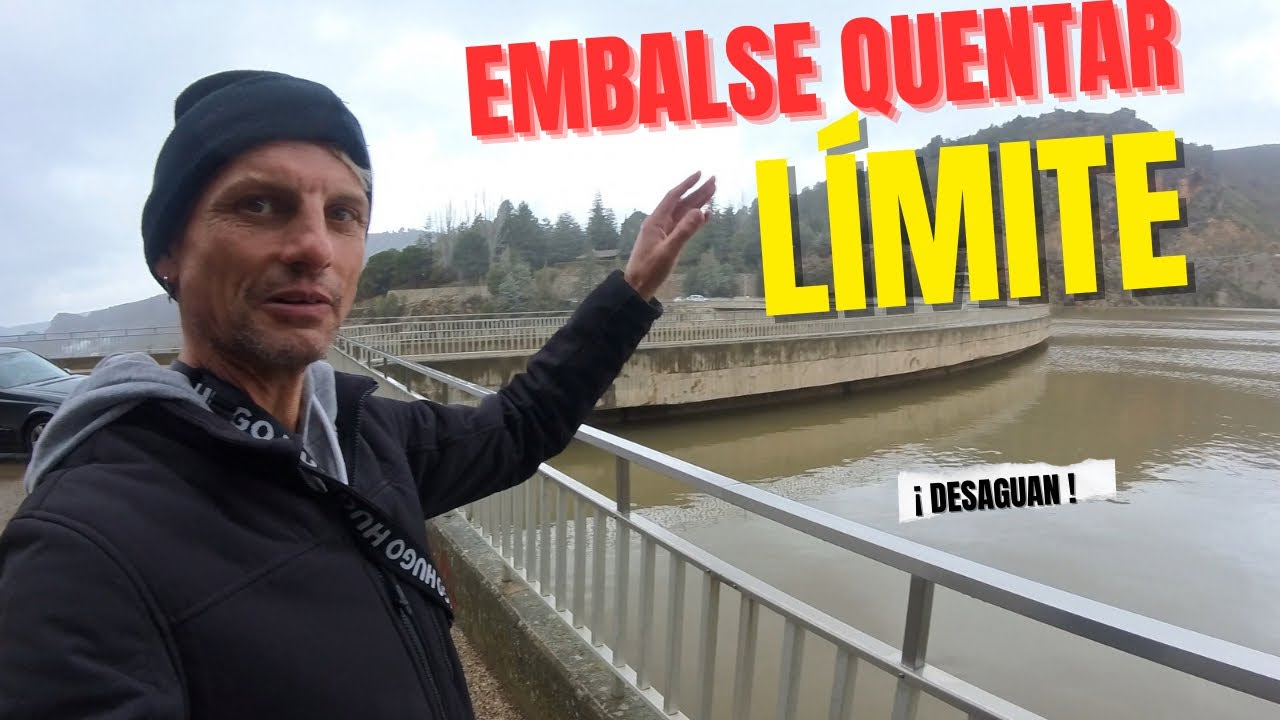 Embalse de Quéntar al límite: desaguando en tiempo real (enero 2026)