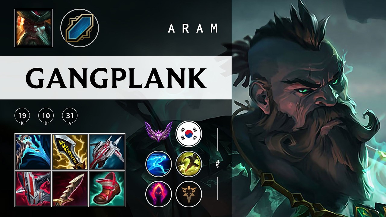 Gangplank ARAM - KR Master Patch 26.05