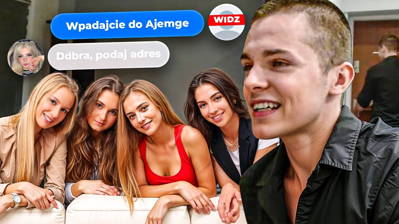 AJEMGE1 WIDZOWIE ZAPRASZAJĄ DZIEWCZYNY NA STREAM