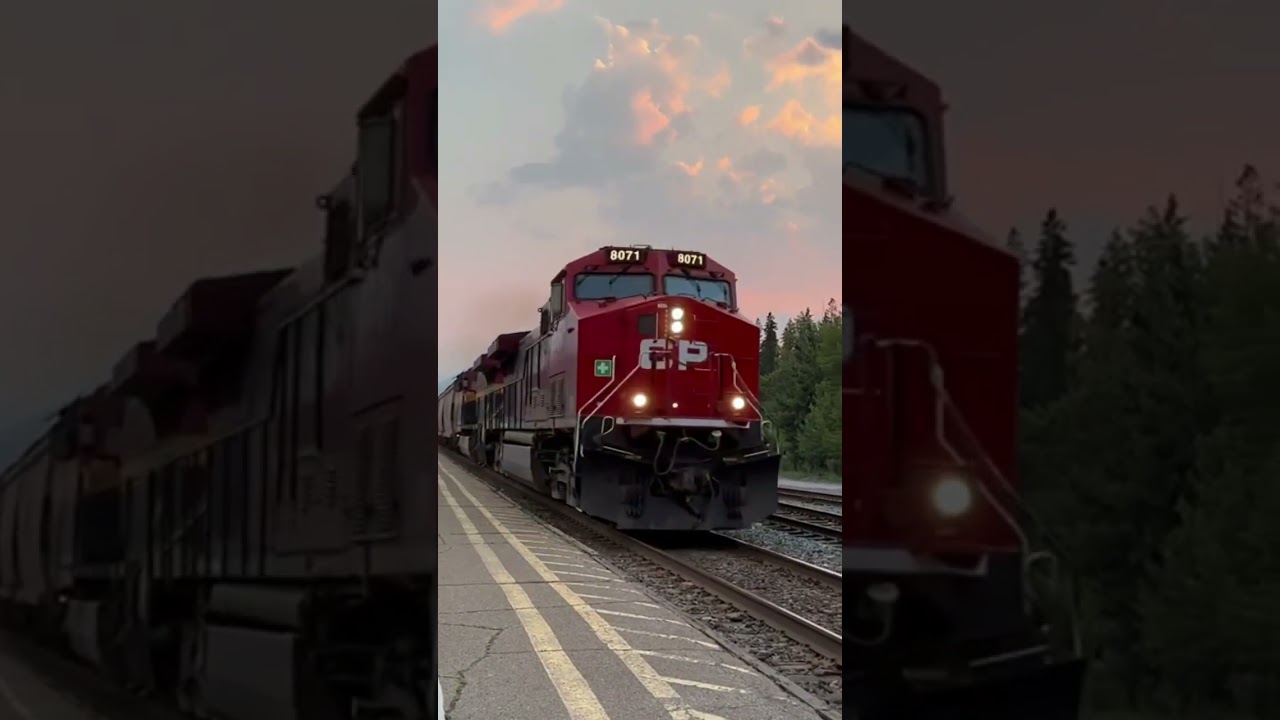 Fast CP Train with a KCSM Coming Through