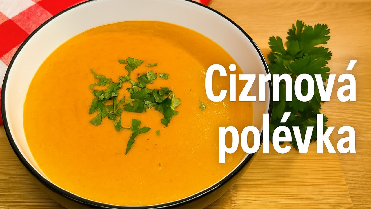 Krémová cizrnová polévka pro každou příležitost