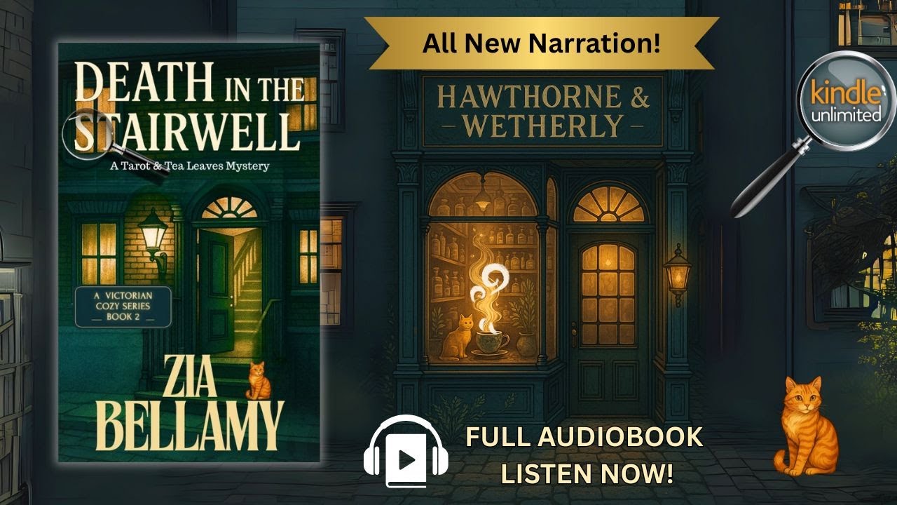 Death in the Stairwell | NEW NARRATORS | Tarot & Tea Leaves Mysteries – Book 2