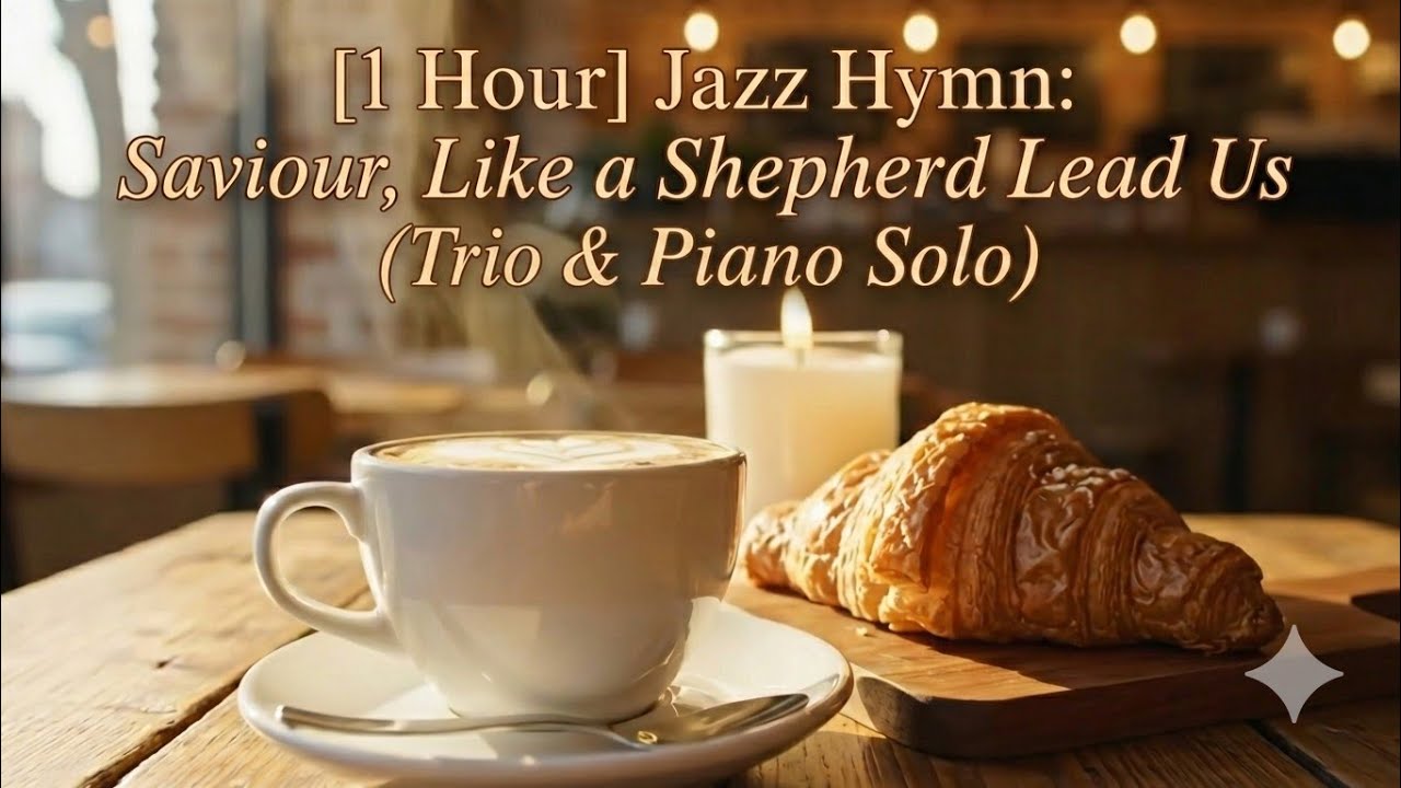 [1 Hour] Jazz Hymn: Saviour, Like a Shepherd Lead Us (Trio & Piano Solo)