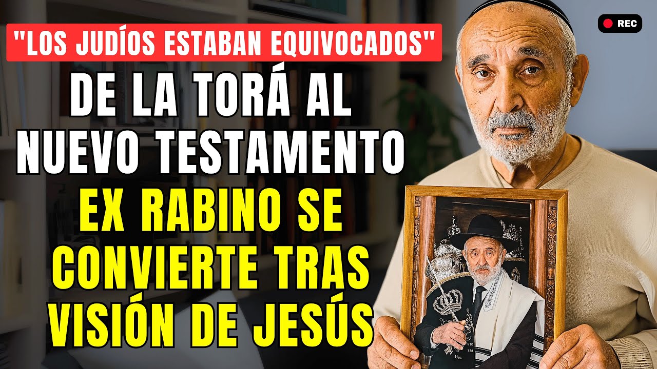 Rabino jud&iacute;o se convierte al cristianismo despu&eacute;s de experiencia con Jes&uacute;s TESTIMONIO DE CONVERSI&Oacute;N