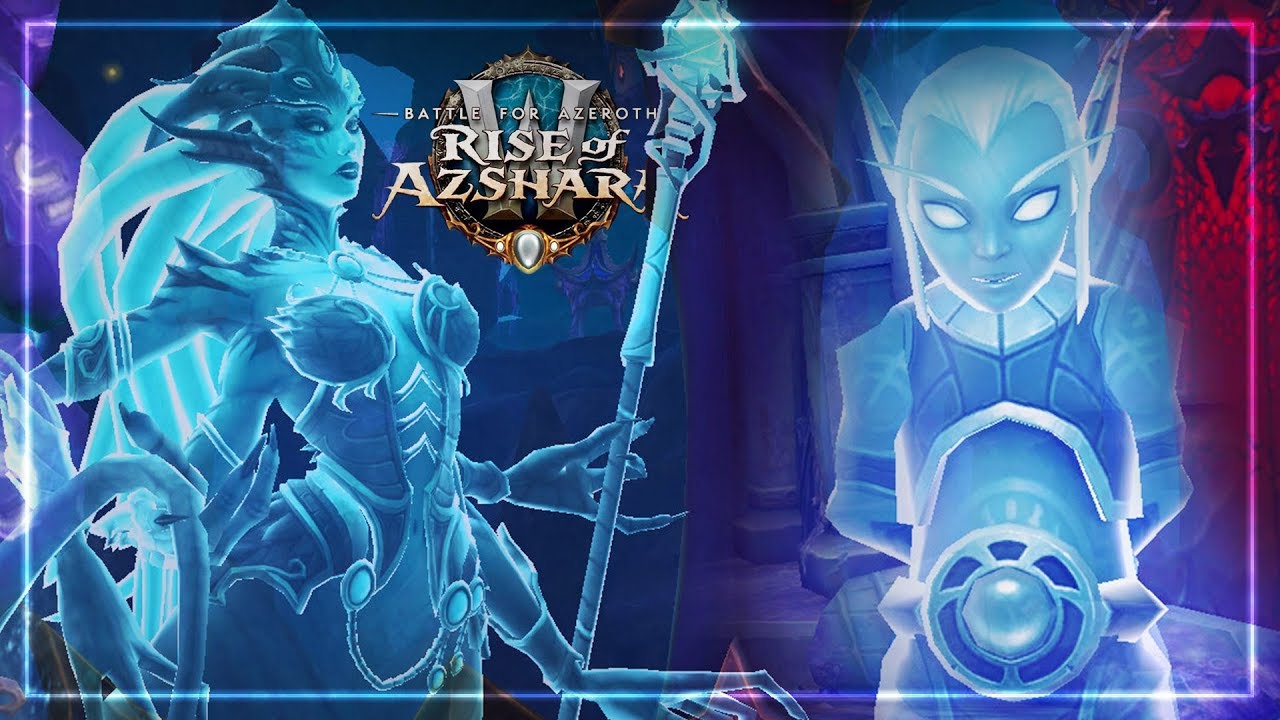 Shandris Feathermoon Questline | Queen Azshara & Janius | WoW Patch 8.2 Rise of Azshara