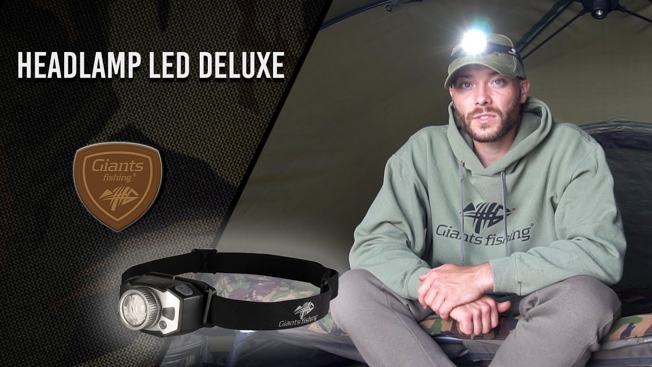 Giants Fishing Nabíjecí Čelovka Headlamp Deluxe -NOVINKA!!!