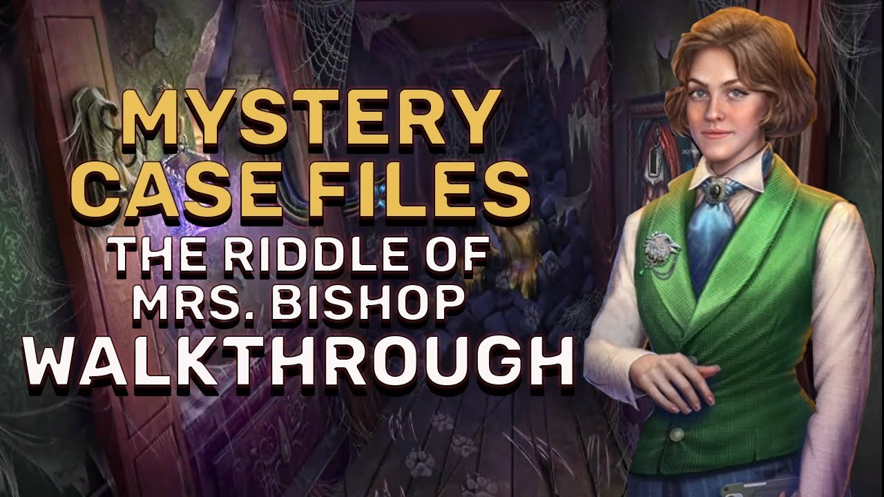 Mystery Case Files: The Riddle of Mrs. Bishop - Full Walkthrough
