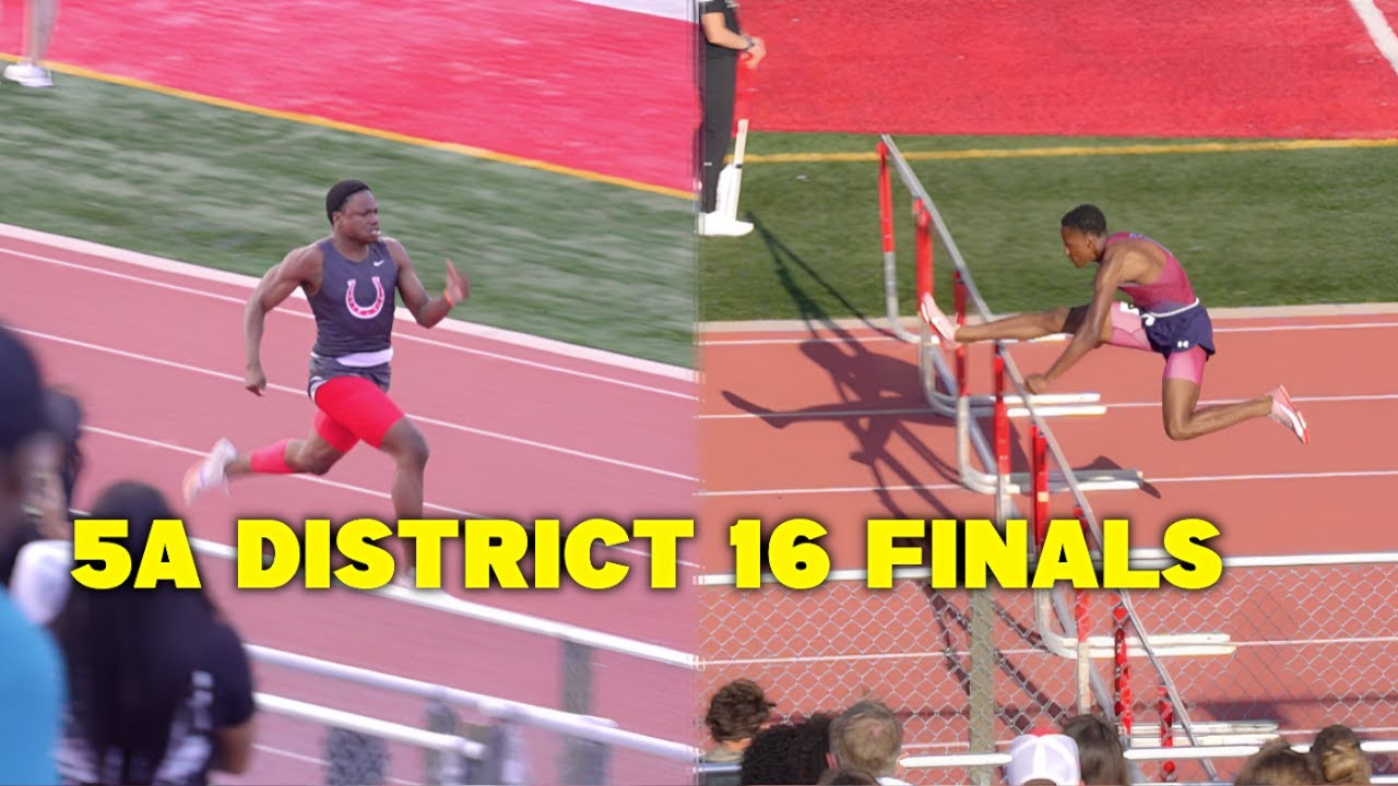 KENDRICK JONES GOES OFF!! 5A District 16 Finals 2025
