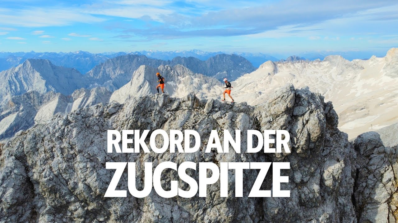 Rekord an der Zugspitze: In Bestzeit über den Jubiläumsgrat