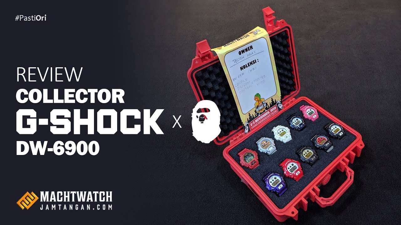 Review Collector G-Shock x Bape DW-6900 #Casio #Gshock #JamTangan