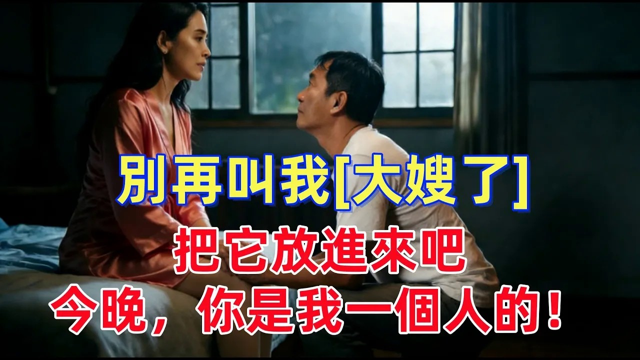 【熟齡之戀】那晚他進了大嫂房間，低著頭說自己沒用，大嫂忍不住伸手撫摸他的臉   !#夜讀人生 #完结文 #情感故事 #一口气看完 #老年生活 #情感 #爽文 #爲人處世 #婚姻
