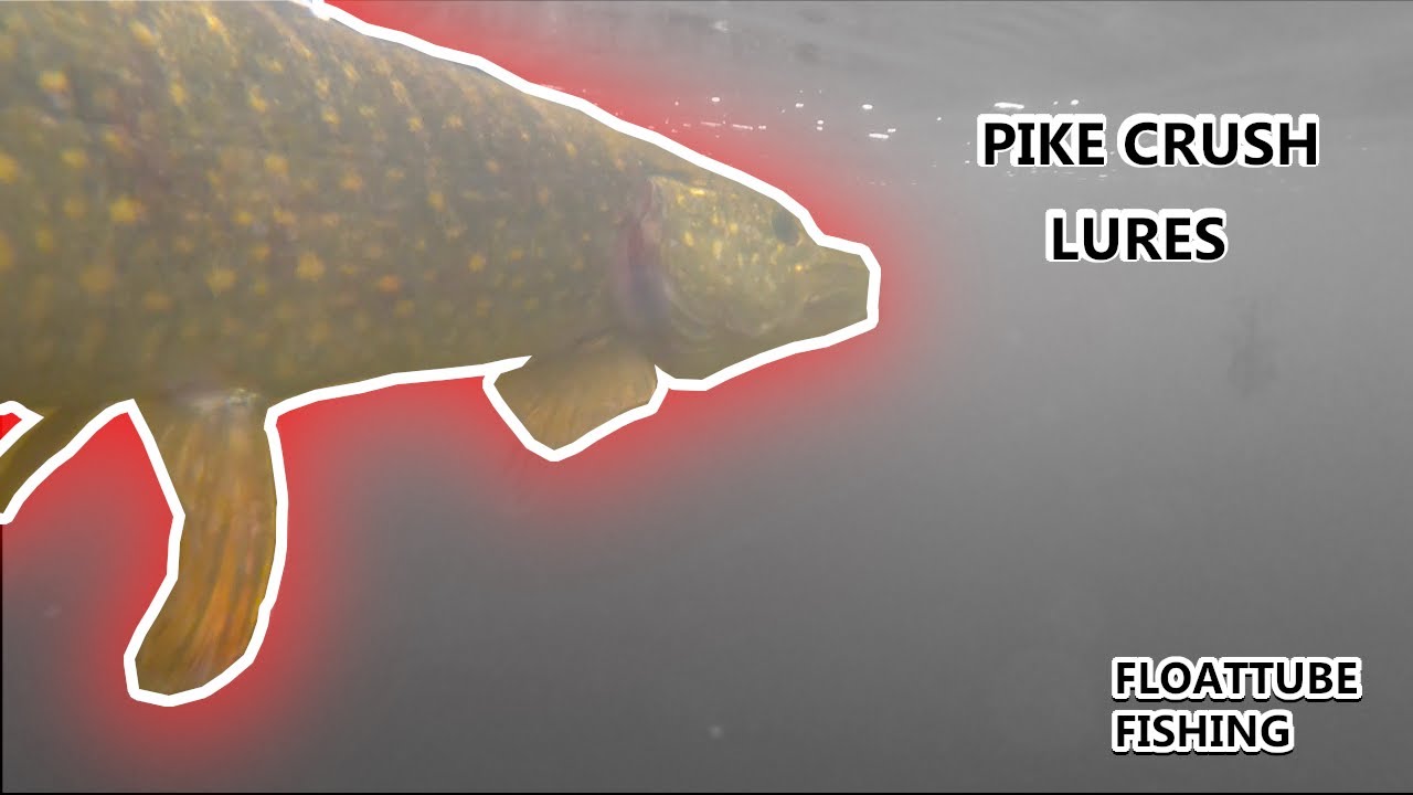 FLOAT TUBE PIKE FISHING FLYING FISH