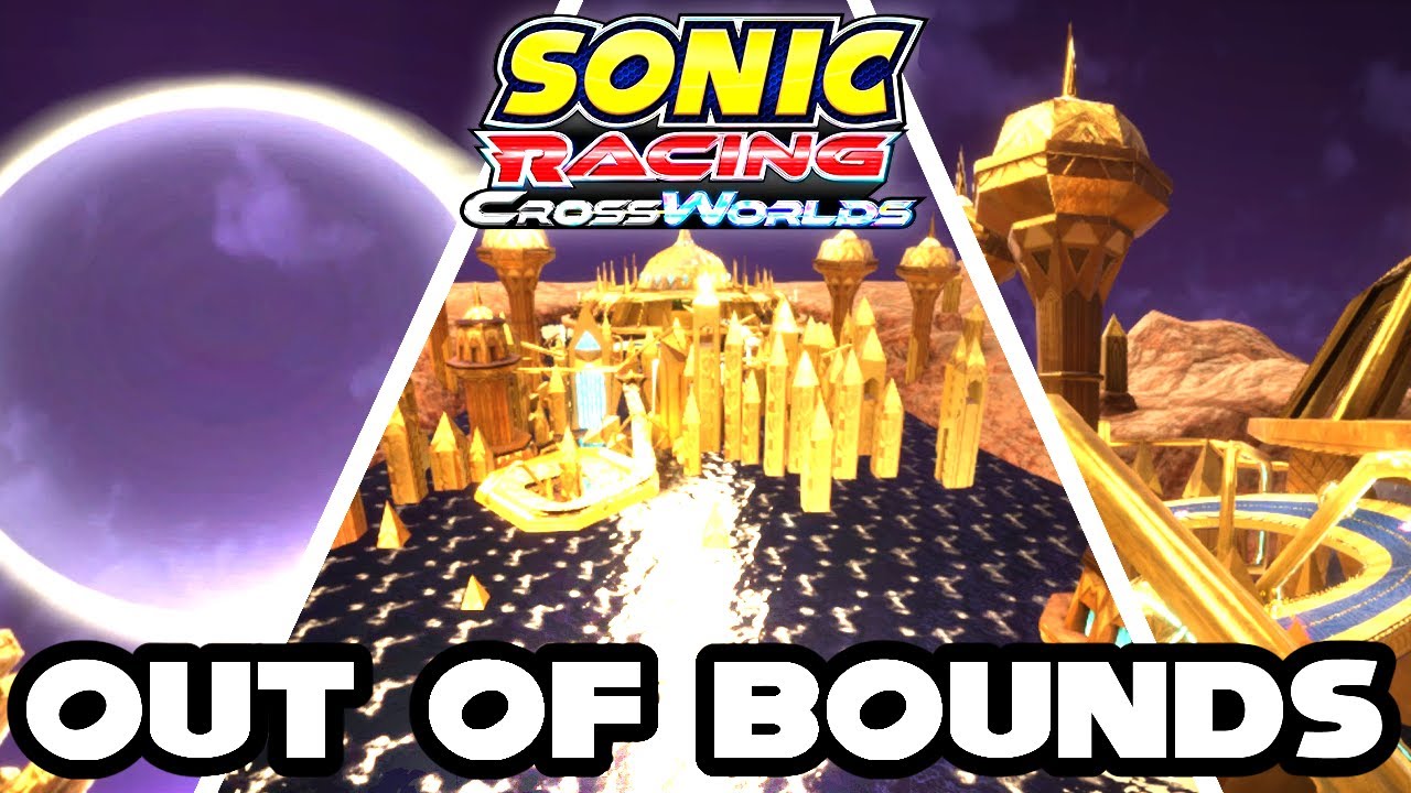 Исследуйте Золотой Храм ЗА ПРЕДЕЛАМИ ГРАНИЦ в Sonic Racing CrossWorlds