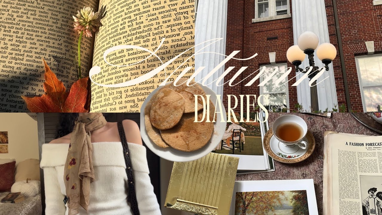 Life Diary Vlog | Peaceful Fall Days, Vintage Shopping, Farm Walks & Tea Time