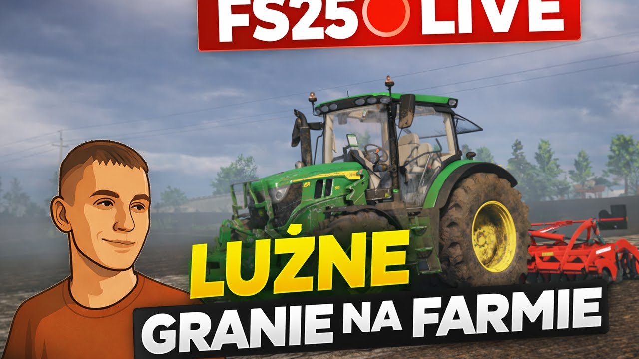 🔴FS25 LIVE | Od zera do farmera – Cybuchowo