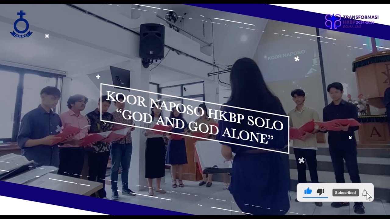 KOOR NAPOSO I HKBP SOLO| "God and God Alone" HKBP Ressort SOLO | 29 JUNI 2025
