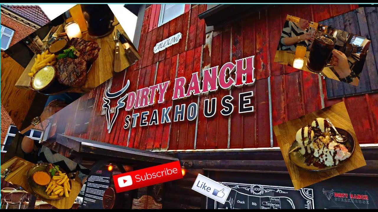 Dirty Ranch Steakhouse i Herning disker op med 700 gram T Bone og 1 liter Coke..