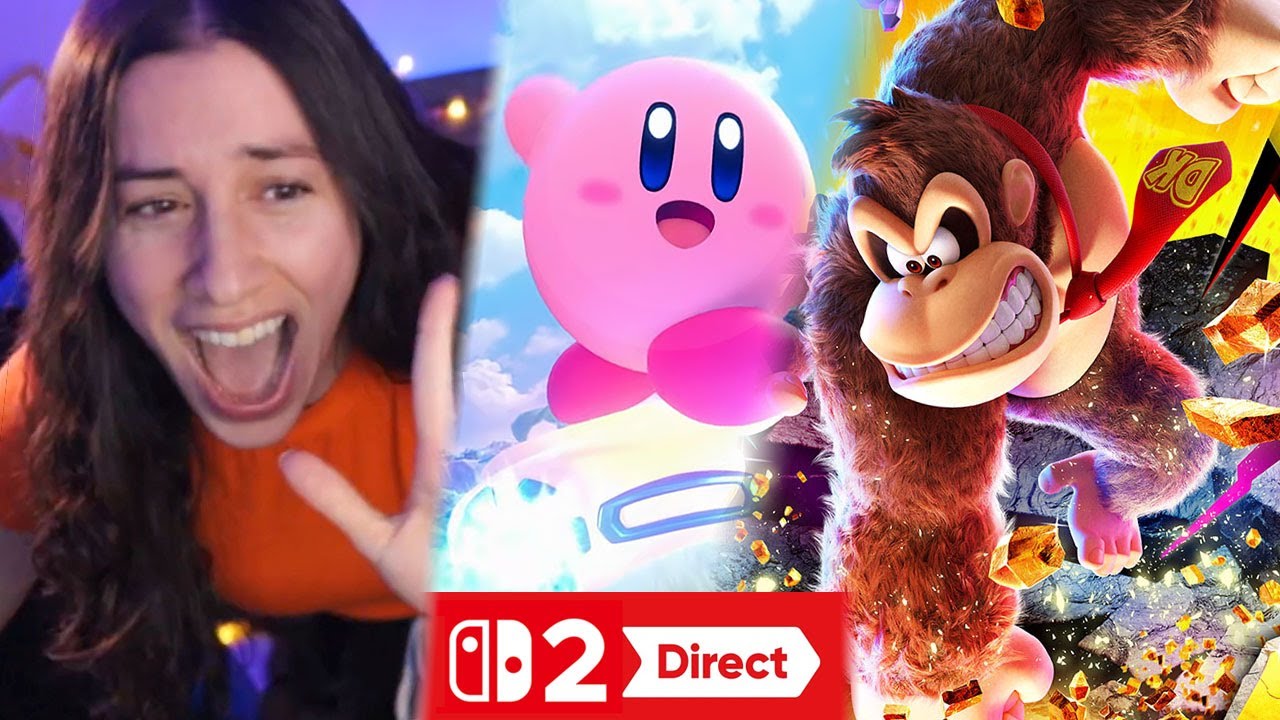 I CRIED. PEAK SWITCH 2 NINTENDO DIRECT REACTION!!