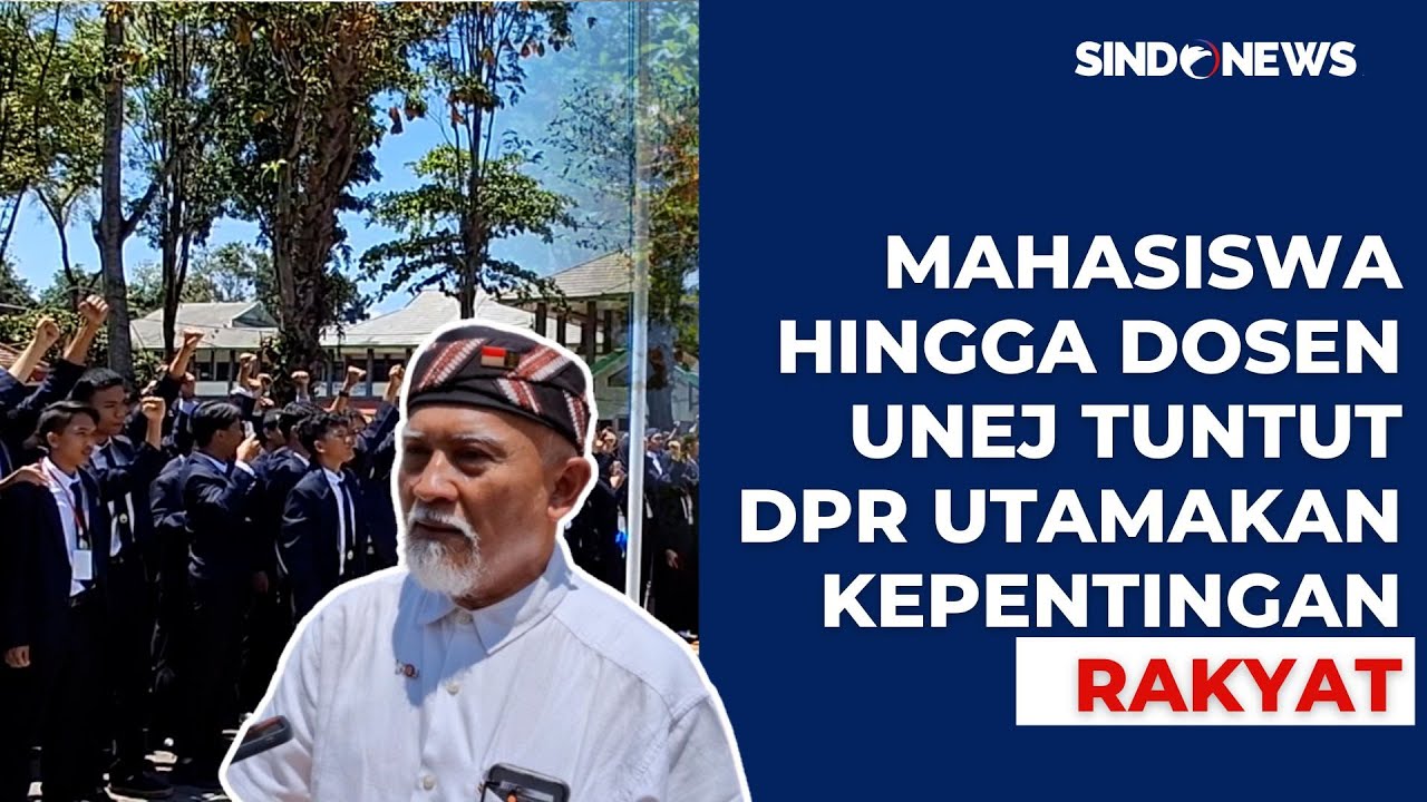 Putusan MK Dilawan, Mahasiswa hingga Dekan FISIP Unej Turunkan Bendera Setengah Tiang