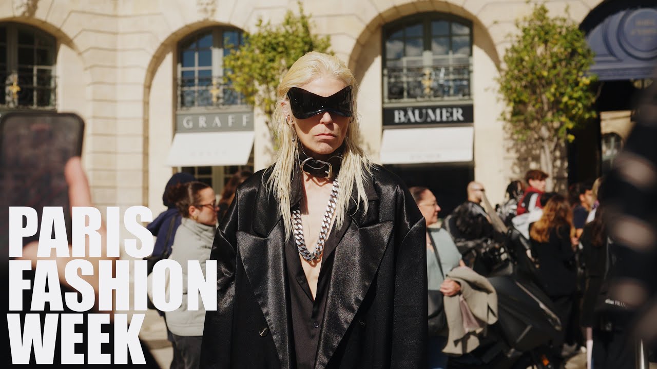 Matieres Fecales  l StreetStyle l Paris Fashion Week