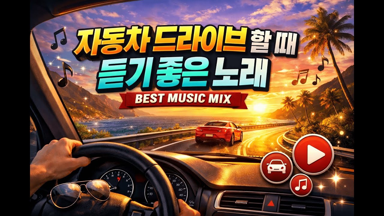 🚗 드라이브할 때 무조건 듣는 노래 모음 감성 템포 다 잡은 플레이리스트