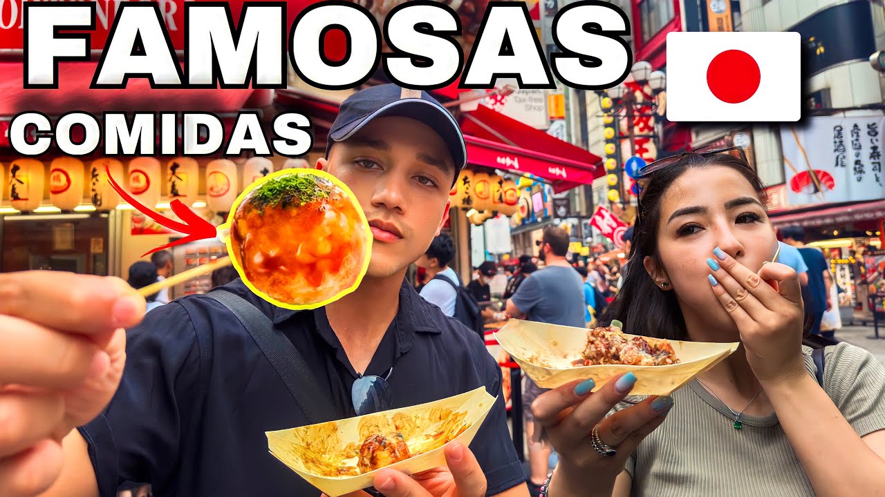 COMIDAS TIPICAS DE OSAKA - JAPÃO 🇯🇵