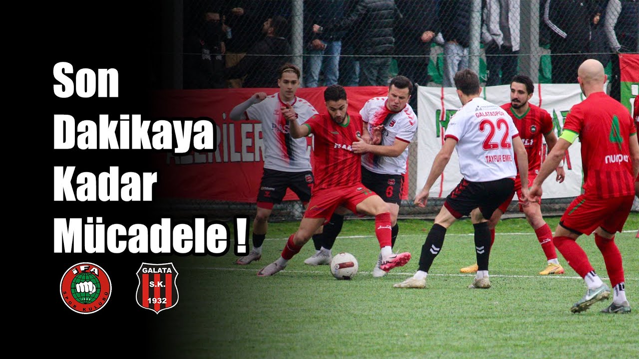 Bölgesel amatör Lig 'de Son Dakikaya Kadar Mücadele ! İFA - GALATA Maç Özeti #holidayswithyoutube