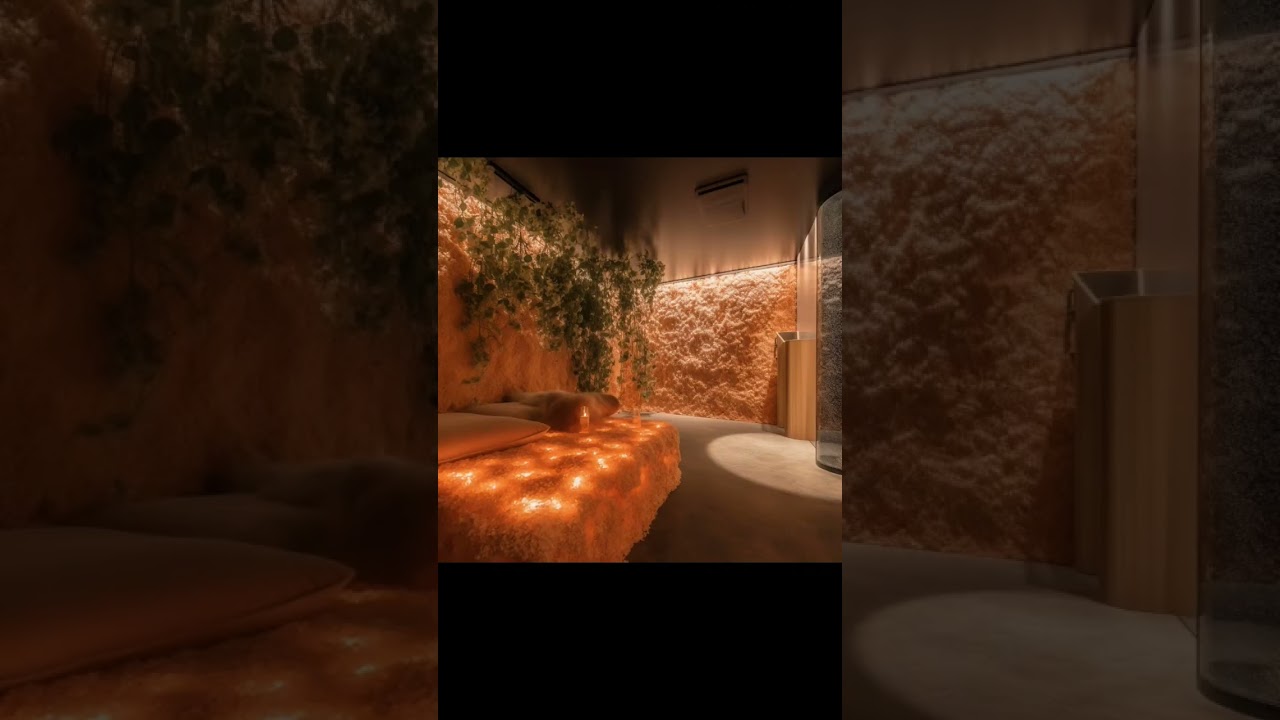 Halotherapy room in Spa