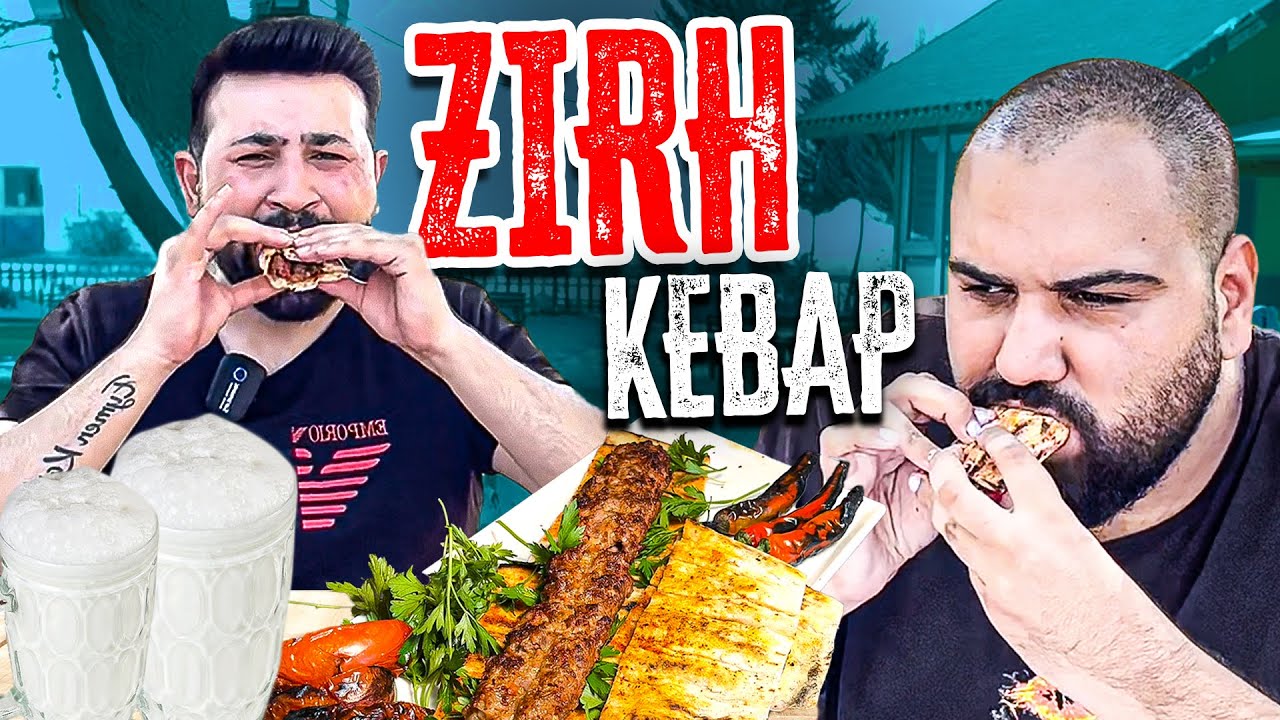 Türkiye'nin En İyi Ayranı Bizde!!! BULGUR GİBİ DAĞILAN ORİJİNAL ZIRH KEBABI!