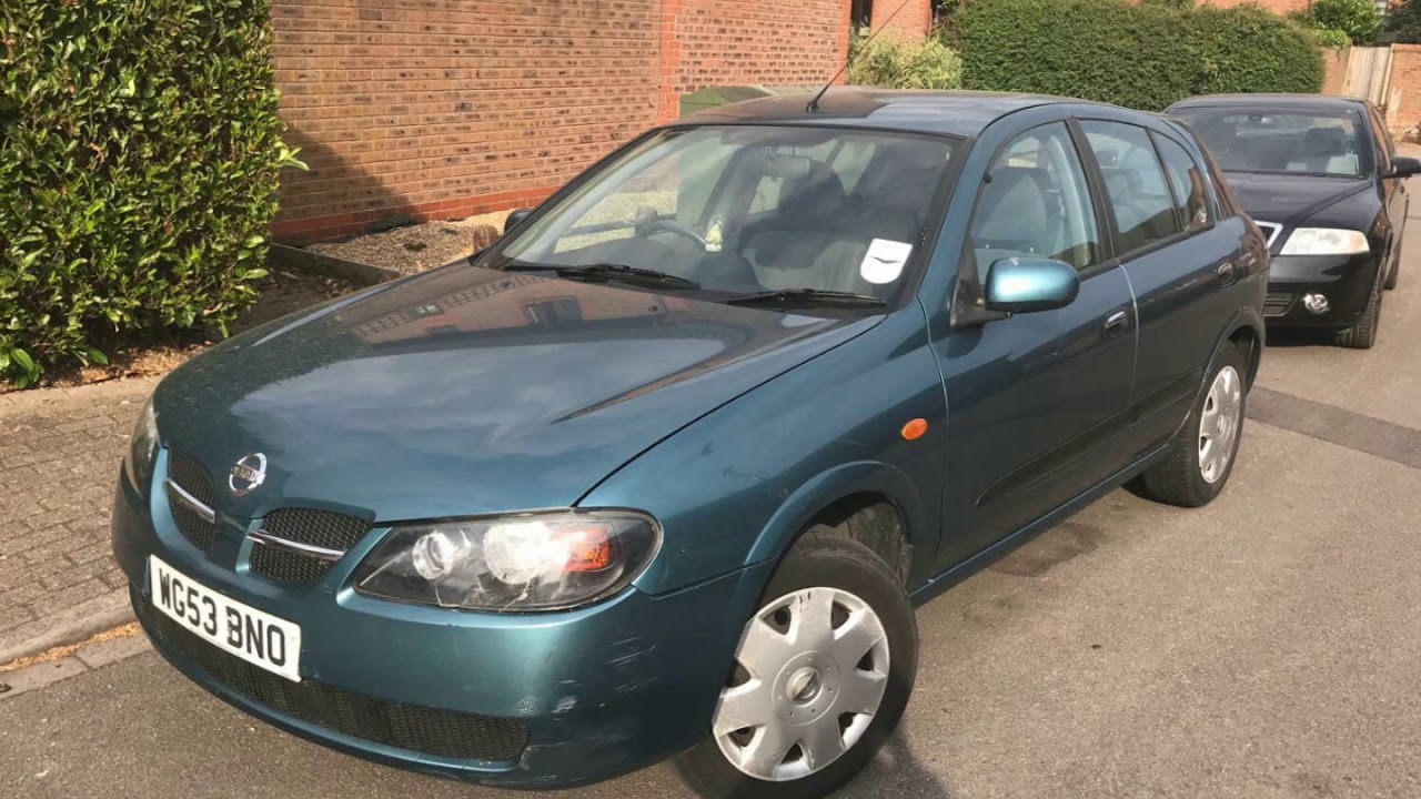 Restoration of a nissan almera n16
