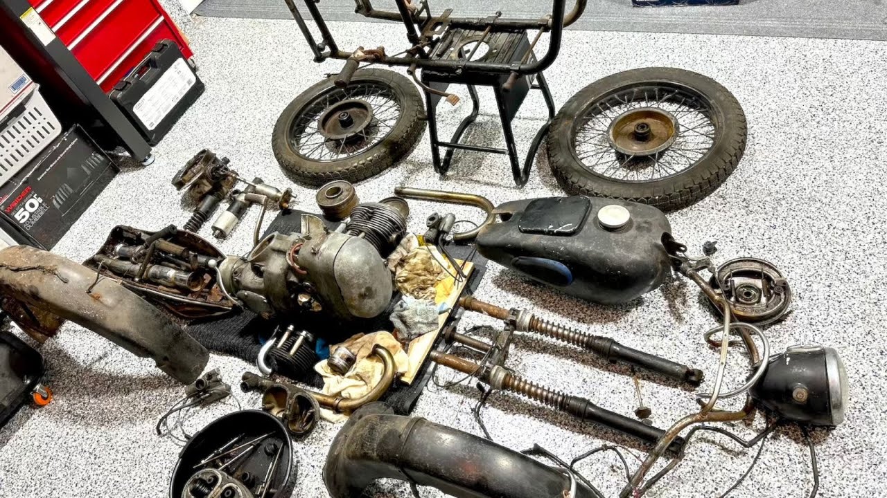 1952 Bmw r51/3 Restoration Project | Classic BMW Airhead