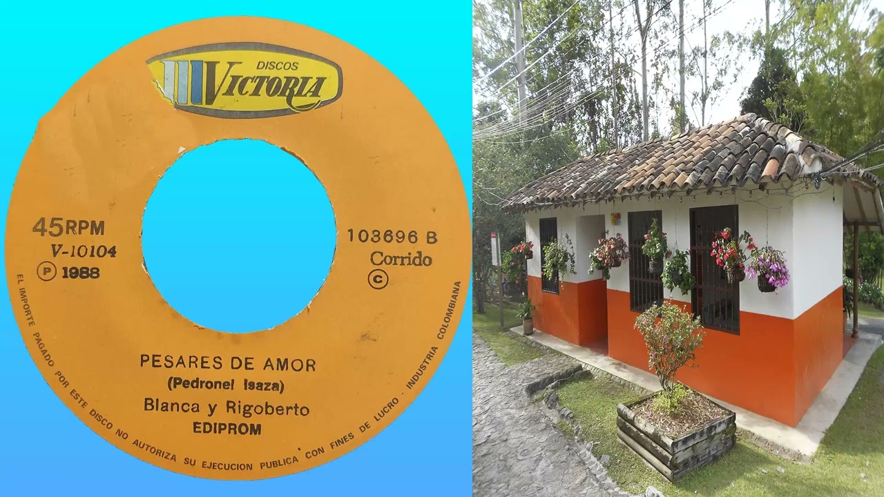 PESARES DE AMOR- BLANCA Y RIGOBERTO.( Corrido Pedronel Isaza.)