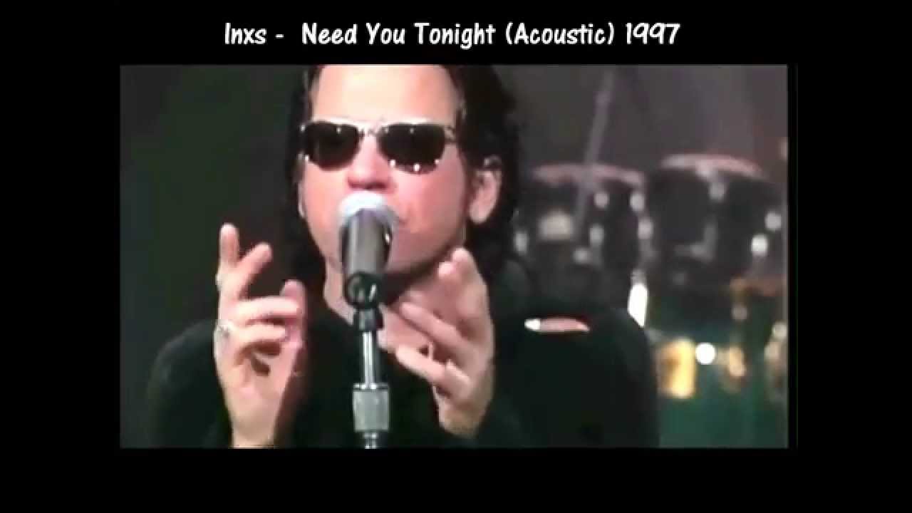 INXS Micheal Hutchence Need you tonight 1997 last acoustic