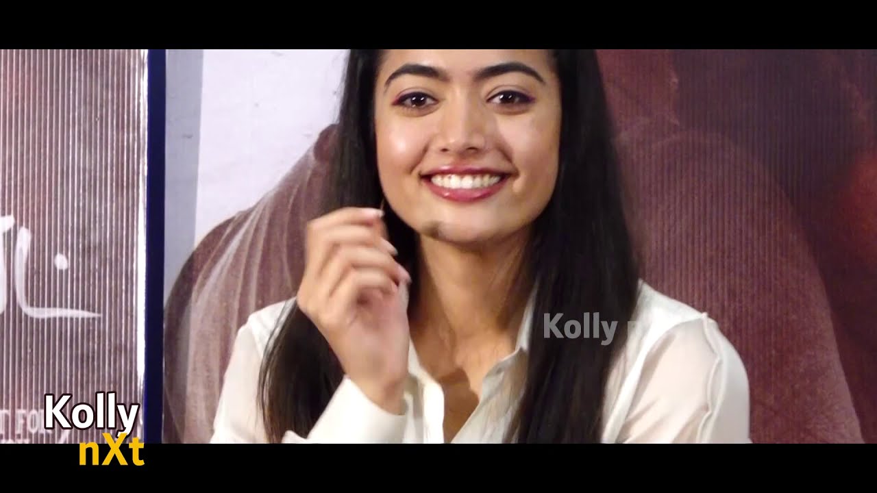 Pushpa2 Rashmika Cute Reaction