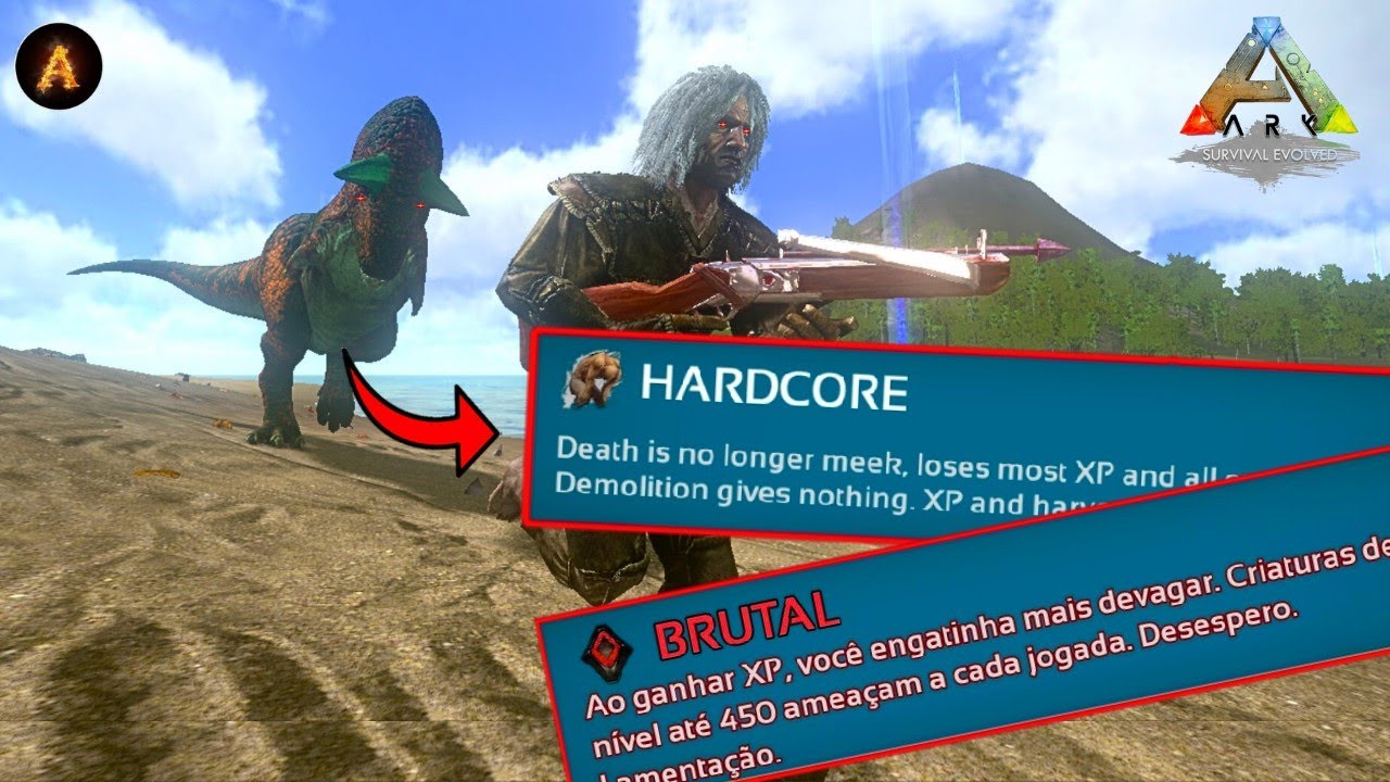 Ark Mobile - Hardcore-Brutal (Ep-01) |ArkSurvival Evolved Mobile
