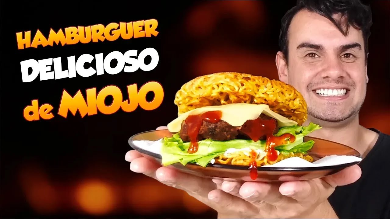INCRÍVEL HAMBURGUER DE MIOJO (DELICIOSO) - Fubá online