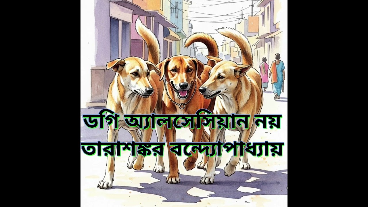 ডগি অ্যালসেসিয়ান নয় || তারাশঙ্কর বন্দ্যোপাধ্যায় || মানুষ মানুষকে ভুলে যায়, পশুরা নয় ||