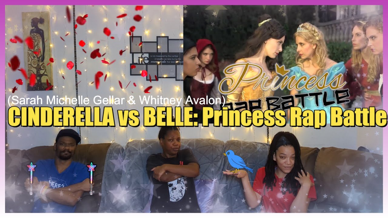 FR Reacts: CINDERELLA vs BELLE: Princess Rap Battle