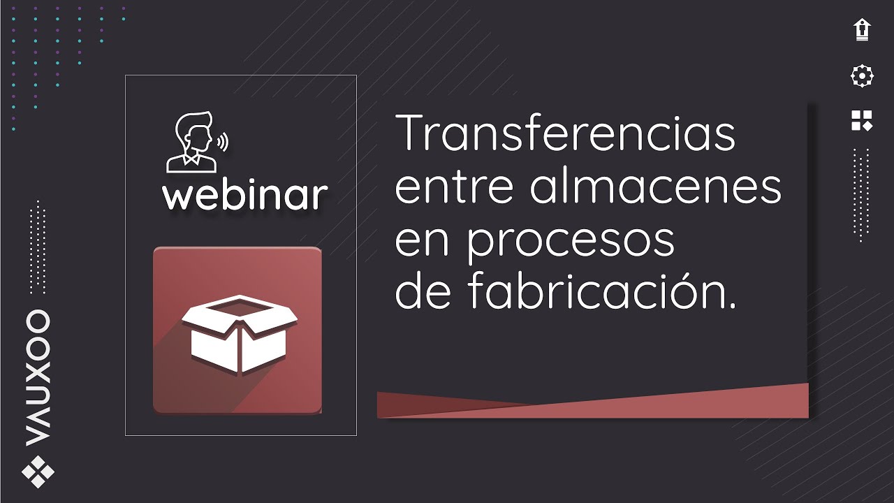 Transferencias entre almacenes en procesos de fabricación en Odoo