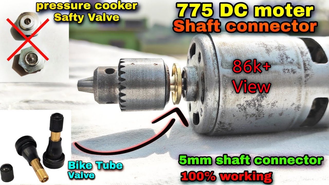 775 Dc Moter Shaft connecter || How To Make 5mm shaft Connector || ए विडीओ आपके बहुत काम आयेगा 101%