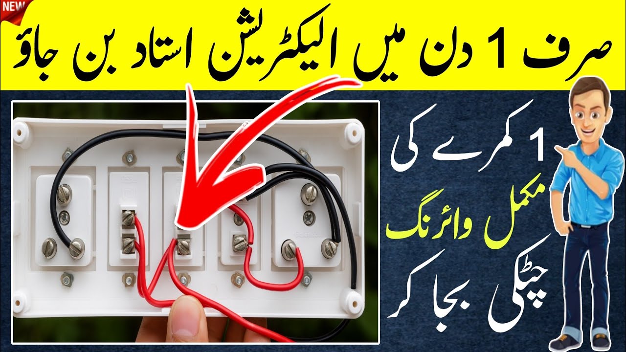 Room Wiring Made Easy | Anyone Can Do It!