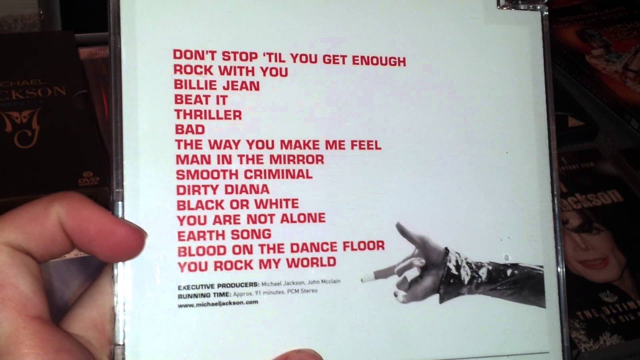 My Michael Jackson DVD Collection