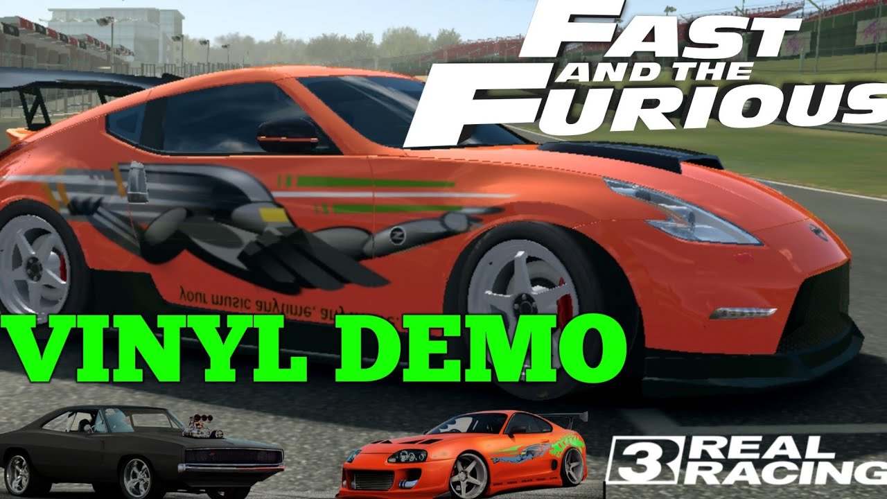 REAL RACING 3 MODIFICATION OF PAUL WALKER'S TOYOTA SUPRA FROM FAST AND THE FURIOUS