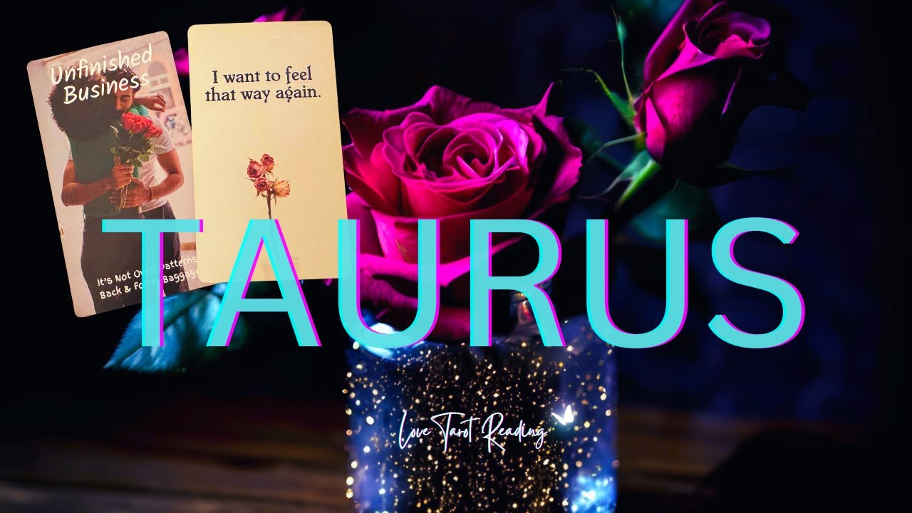 TAURUS THE PERSON YOU'RE NOT TALKING TO RIGHT NOW! #tarot #taurus #love #soulmate #psychic #heart