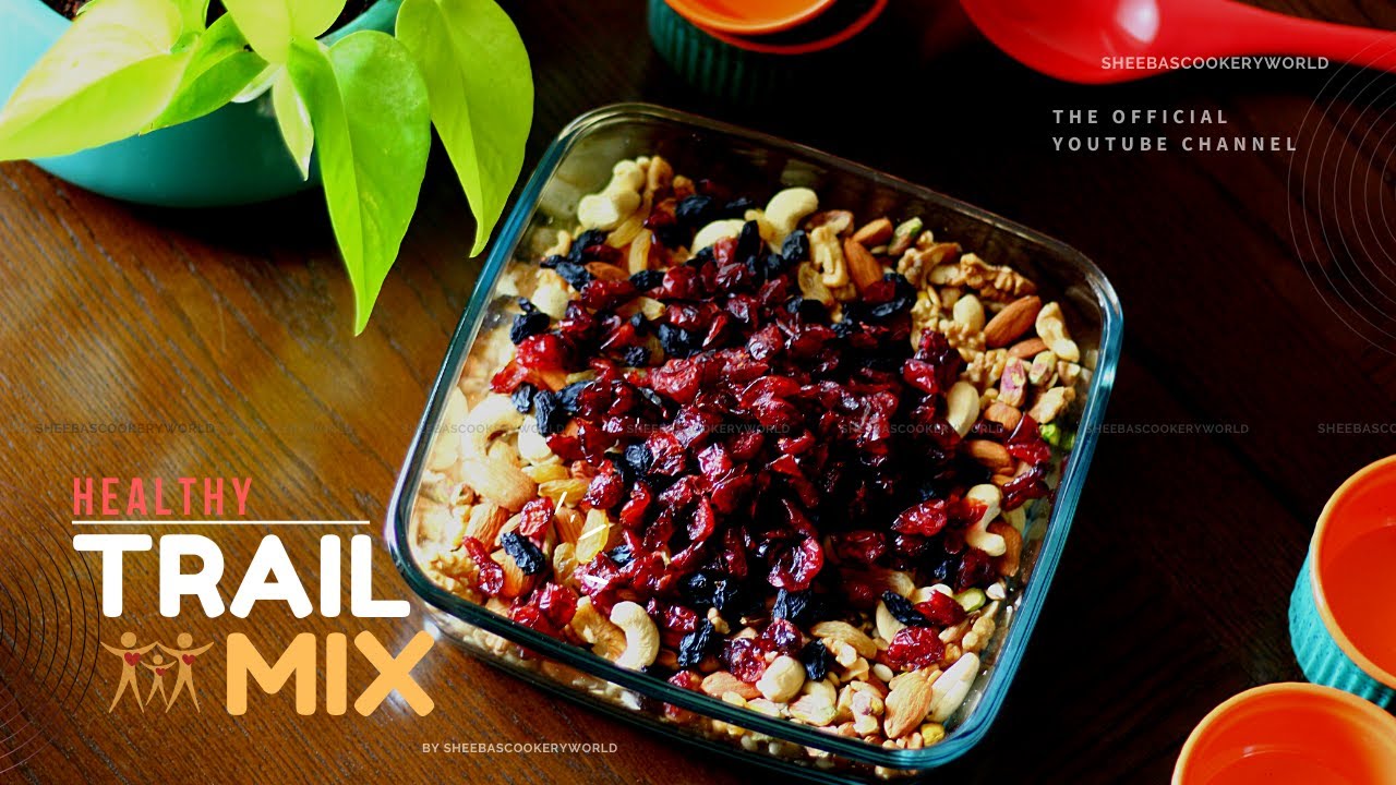 Рецепт полезной смеси для перекуса своими руками | Простые рецепты здоровых и питательных закусок...