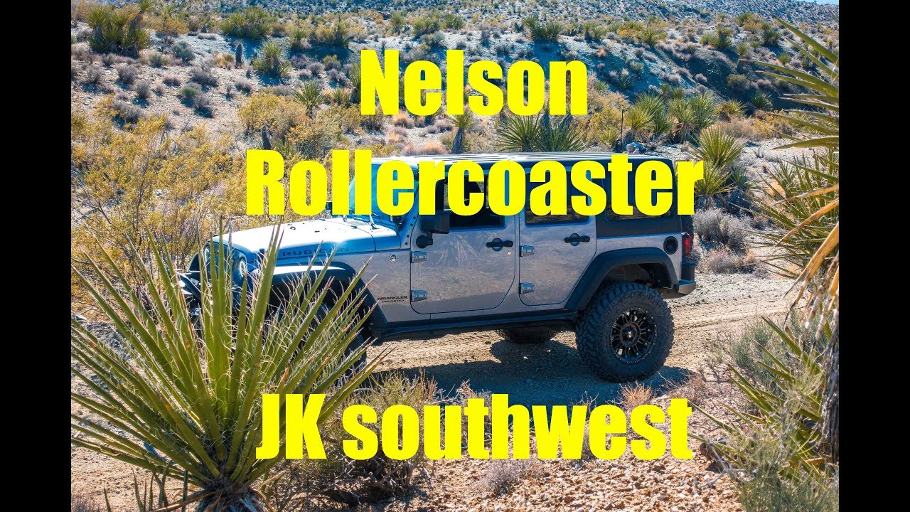 Nelson Rollercoaster trail in the Jeep