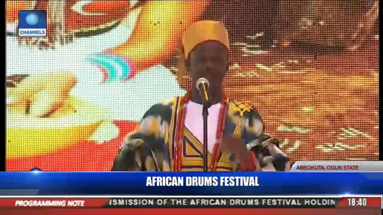 Olu Of Ilaro At African Drums Festival