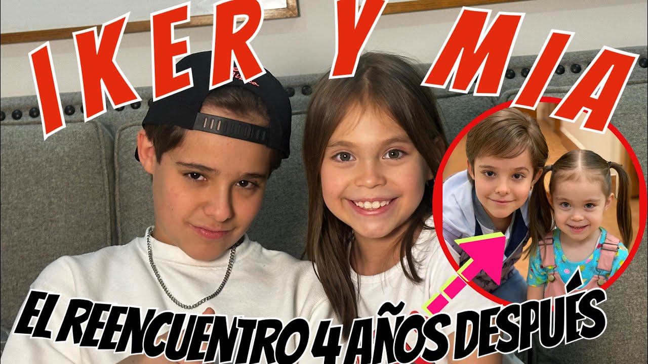 Reencuentro de Iker y Mia: a 4 Años de Vencer el Desamor 💔 , su primer telenovela 🎬 Tadeo y Clarita