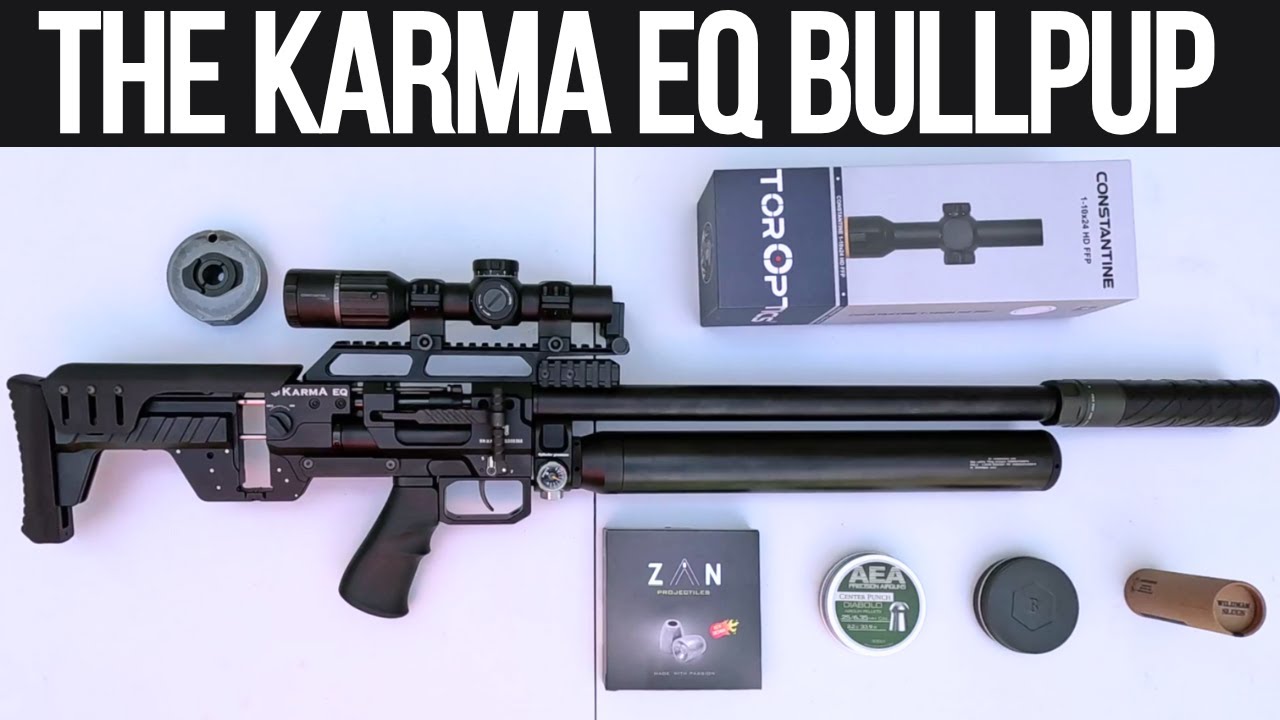 The Karma EQ Bullpup is an Airgun Sniper Rifle for Less Than $1000